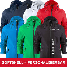Lade das Bild in den Galerie-Viewer, Softshell (Kapuzen) Jacke Damen