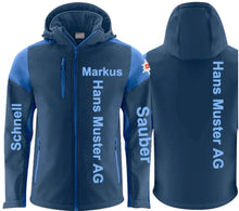 Lade das Bild in den Galerie-Viewer, Softshell Personalisiert Muster Firma