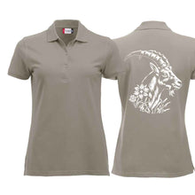 Lade das Bild in den Galerie-Viewer, Polo Damen Steinbock Silber, Rücken