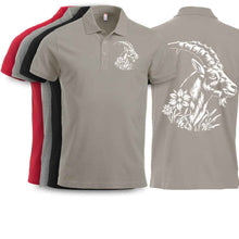 Lade das Bild in den Galerie-Viewer, Polo Herren Steinbock