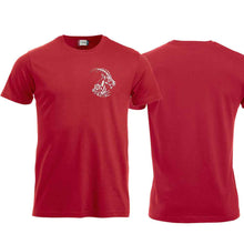 Lade das Bild in den Galerie-Viewer, Steinbock T-Shirt Rot, Brust