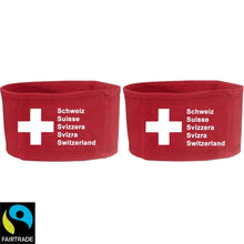 Lade das Bild in den Galerie-Viewer, Stirnband Rot mit Schweizerkreuz, Pass Design
