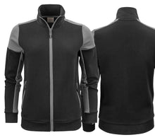 Lade das Bild in den Galerie-Viewer, Sweaterjacke Damen in Schwarz Grau