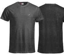 Lade das Bild in den Galerie-Viewer, Premium T-Shirt Unisex Anthrazit Meliert Logo