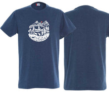 Lade das Bild in den Galerie-Viewer, Premium T-Shirt Unisex Blaumeliert