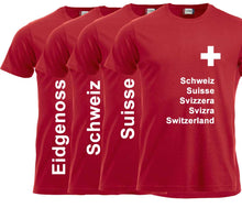 Lade das Bild in den Galerie-Viewer, T-Shirt Schweizerkreuz