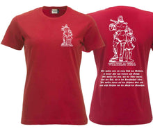 Lade das Bild in den Galerie-Viewer, Damen T-Shirt Rot mit Wilhelm Tell und Rütlischwur