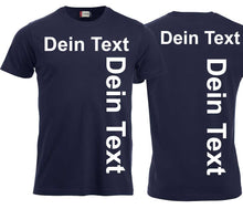 Lade das Bild in den Galerie-Viewer, Premium T-Shirt Unisex Dunkel Marine