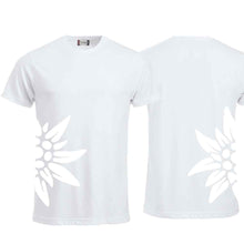 Load image into Gallery viewer, T-shirt Edelweiss, White Edition, large side