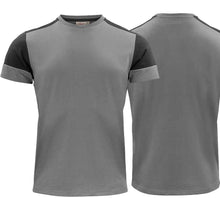 Lade das Bild in den Galerie-Viewer, T-Shirt Herren Printer Prime Grau Schwarz
