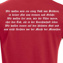 Lade das Bild in den Galerie-Viewer, T-Shirt Rot Rütlischwur