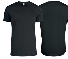 Lade das Bild in den Galerie-Viewer, Basic T-Shirt Sport Schwarz