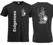 Lade das Bild in den Galerie-Viewer, T-Shirt Kinder Helvetia Black Edition