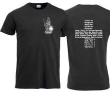 Lade das Bild in den Galerie-Viewer, T-Shirt Unisex Nationalhymne Black Edition