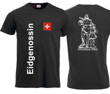Lade das Bild in den Galerie-Viewer, T-Shirt Kinder Wilhelm Tell & Rütlischwur Black Edition
