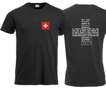 Lade das Bild in den Galerie-Viewer, T-Shirt Unisex Nationalhymne Black Edition