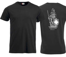 Lade das Bild in den Galerie-Viewer, T-Shirt Schwarz, Helvetia Rücken