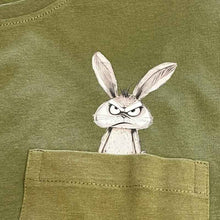 Lade das Bild in den Galerie-Viewer, Taschenbild mit Hase