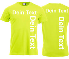 Lade das Bild in den Galerie-Viewer, Premium T-Shirt Unisex Warnschutz Grün