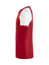 Load image into Gallery viewer, T-Shirt Raglan Unisex Red left
