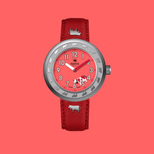 Lade das Bild in den Galerie-Viewer, Folklore Uhren für Kinder Rot