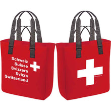 Lade das Bild in den Galerie-Viewer, Tasche Schweizerkreuz Pass Design