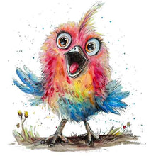 Lade das Bild in den Galerie-Viewer, T-Shirt mit Vogel in der Tasche (Taschentier)