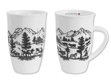 Lade das Bild in den Galerie-Viewer, Tasse Scherenschnitt Familie 350ml