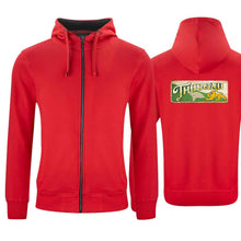 Lade das Bild in den Galerie-Viewer, Kapuzenjacke Rot, Kanton Thurgau Wappen / Schild