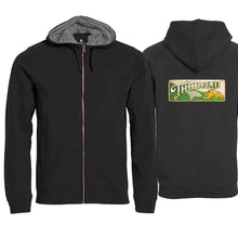 Lade das Bild in den Galerie-Viewer, Kapuzenjacke Schwarz, Kanton Thurgau Wappen / Schild