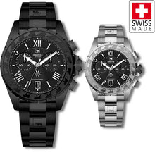 Lade das Bild in den Galerie-Viewer, Chronograf Stahlarmband