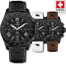 Lade das Bild in den Galerie-Viewer, Chronograf Black Edition Swiss Made