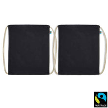 Lade das Bild in den Galerie-Viewer, Turnsack Schwarz