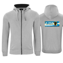 Lade das Bild in den Galerie-Viewer, Kapuzenjacke Grau, Kanton Uri Wappen / Schild