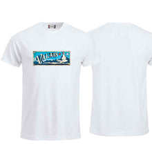 Lade das Bild in den Galerie-Viewer, T-Shirt Weiss, Kanton Valais Wappen / Schild