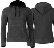 Lade das Bild in den Galerie-Viewer, Hoodie Women Anthrazit Meliert