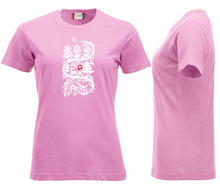 Lade das Bild in den Galerie-Viewer, Premium T-Shirt Women Hellpink, Scherenschnitt Alpenblick