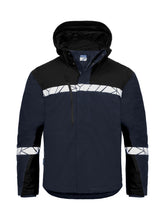 Load image into Gallery viewer, WATTIERTE FUNKTIONSJACKE Navy/black