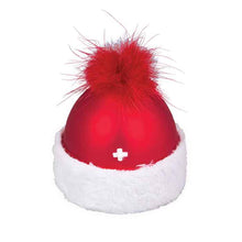 Lade das Bild in den Galerie-Viewer, Weihnachts "Kugel" Weihnachtsmütze mit Schweizerkreuz
