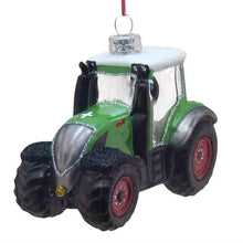 Charger l'image dans la galerie, Weihnachts "Kugel" Traktor grün