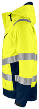 Load image into Gallery viewer, Wind- und Wasserdichter Parka 3-In-1 gelb/Marine links