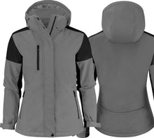 Lade das Bild in den Galerie-Viewer, Winterjacke Prime Padded Softshell Lady Anthrazit - Black