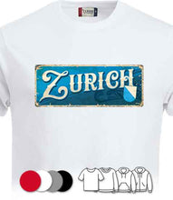 Lade das Bild in den Galerie-Viewer, Kanton Zurich (Englisch) Wappen / Schild