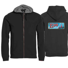 Lade das Bild in den Galerie-Viewer, Kapuzenjcke Schwarz, Kanton Zug Wappen / Schild