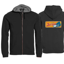 Lade das Bild in den Galerie-Viewer, Kapuzenjacke Schwarz, Aargau Wappen / Schild