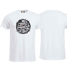 Lade das Bild in den Galerie-Viewer, T-Shirt Weiss Scherenschnitt Alpenkreis
