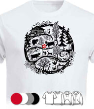 Lade das Bild in den Galerie-Viewer, Scherenschnitt Alpenkreis