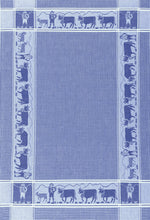 Lade das Bild in den Galerie-Viewer, Alpfahrt Waffeltuch Blau