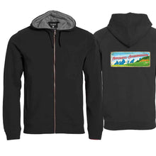 Charger l'image dans la galerie, Kapuzenjacke Schwarz, Appenzell Ausserrhoden Wappen / Schild