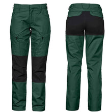 Lade das Bild in den Galerie-Viewer, Projob-Arbeitshosen-Damen-MIT-STRETCHEINSAeTZEN-2520 Grün